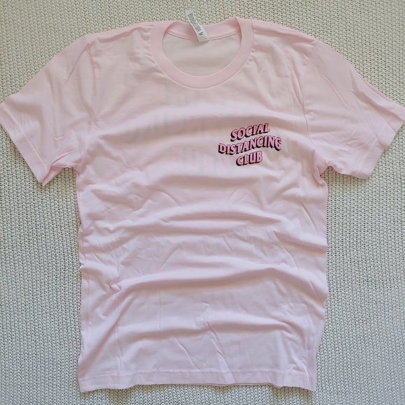 Social Distancing Club 100% Cotton Tee - Picture 4 of 7